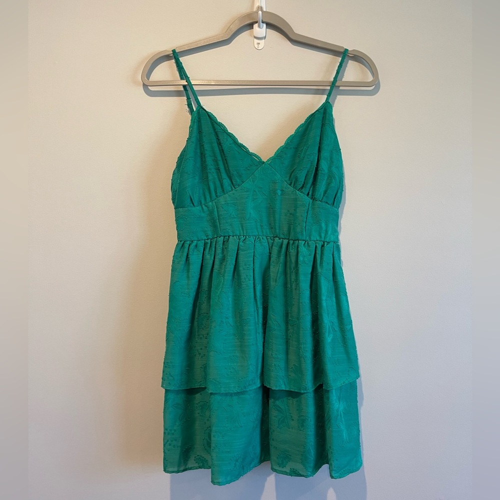 Wild Fable Emerald Green Women’s Dress, Size Medium
